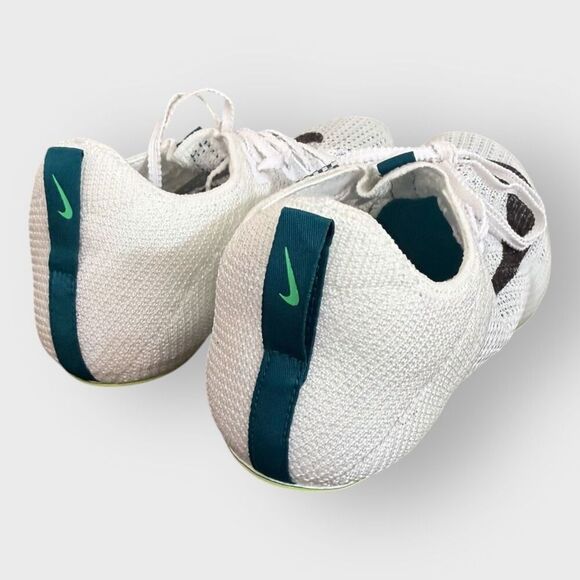 Nike Zoom Superfly Elite 2 White Bright Spruce Track Spikes Mens 8.5 FZ9662-100 main image 5